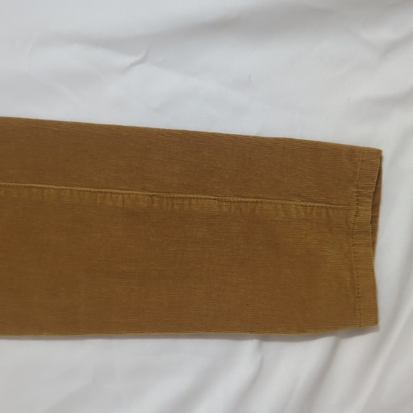Anthropologie Pilcro & The Letterpress Corduroy Pants, Color Yellow Size 26 - Picture 6 of 15